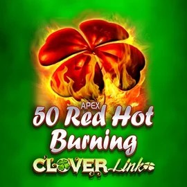 50 Red Hot Burning Clover Links by Novomatic, showcased at thorsfortune.eu – game logo