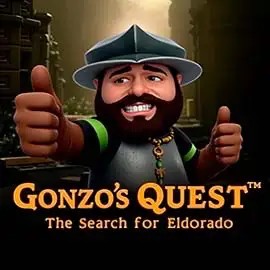 Gonzo's Quest casino game by NetEnt – featured logo at Thorfortune Casino